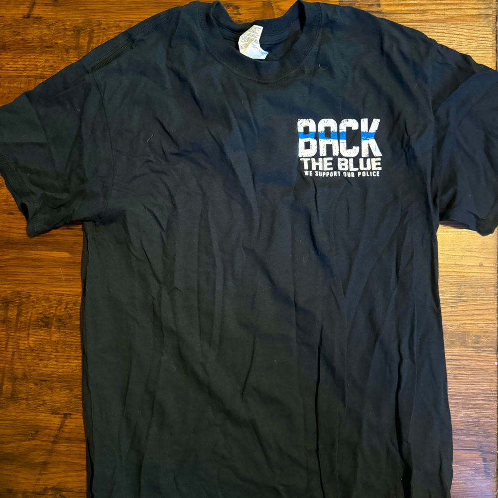 Back the blue t-shirt